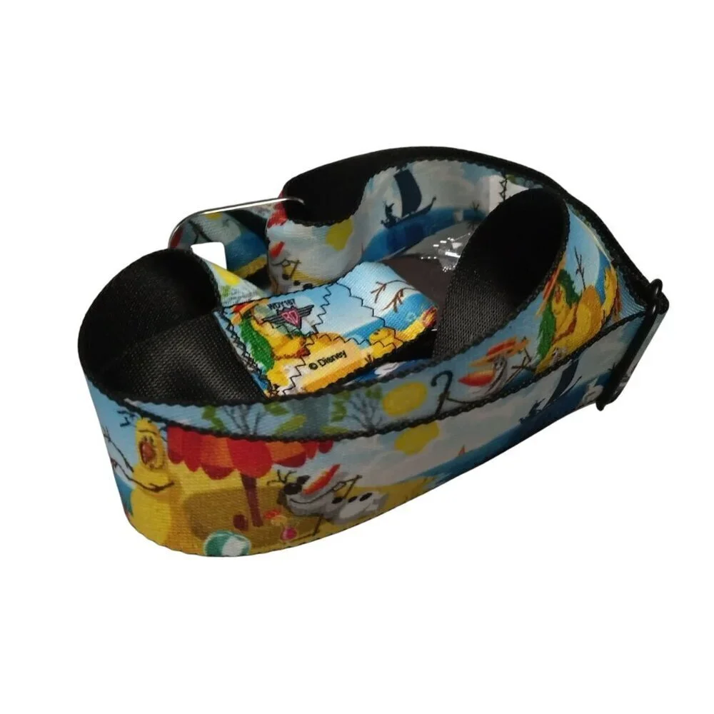 Buckle Down Disney Frozen Olaf Seatbelt Belt Adjustable Colorful  24-38 Inch